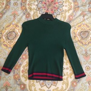 Cropped sweater
